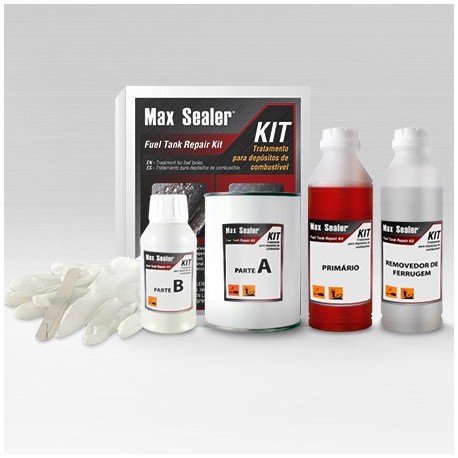 Maxsealer 250gr - Gas tank sealer repair Kit 250cc for gas tank from 8 to 17 lts